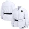 WEAR by Erin Andrews Women's White Jacksonville Jaguars Packaway Full-Zip Puffer Jacket view 1