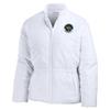 WEAR by Erin Andrews Women's White Jacksonville Jaguars Packaway Full-Zip Puffer Jacket view 4