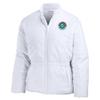 WEAR by Erin Andrews Women's White Miami Dolphins Packaway Full-Zip Puffer Jacket view 4