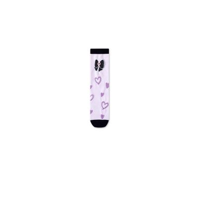 ANALPA Socks Combed Cotton Calf Socks Princess Stockings