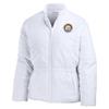 WEAR by Erin Andrews Women's White Pittsburgh Steelers Packaway Full-Zip Puffer Jacket view 4
