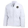 WEAR by Erin Andrews Women's White New Orleans Saints Packaway Full-Zip Puffer Jacket view 4