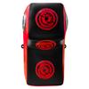 Outslayer Wall Mount Punching Bag - Space-Saving Boxing Training Equipment for Hooks, Uppercuts, Straight Combinations - High Density Foam, Wall Mounted Uppercut Boxing Bag (Red) view 2