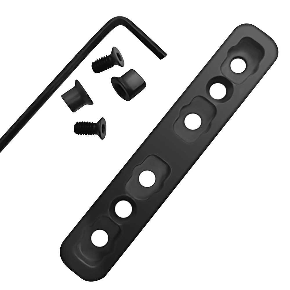 Gotical Keymod to Mlok Adapter Converter Rail Section Keymod to Mlok Converter 3 Inch (Pack of 1)