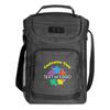 Custom Soft Cooler Bag - Personalize Your Insulated Bag for Corporate Events or Gifts - Leak Proof Customizable Portable Cooler Bag Holds 16 Beer Cans - 12.5 x 8.25 x 6.25-6 Pack - Customize 123 view 1