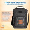 Custom Soft Cooler Bag - Personalize Your Insulated Bag for Corporate Events or Gifts - Leak Proof Customizable Portable Cooler Bag Holds 16 Beer Cans - 12.5 x 8.25 x 6.25-6 Pack - Customize 123 view 4