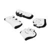 Horse Fetlock Boots, Shock Absorbing Front Hind Tendon Boots White Ventilation Holes 3 Quick Adjust Buckles for Riding (25x8.5x4.5cm / 9.8x3.3x1.8in) view 4