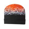 CAP AMERICA Static Pattern Knit with Cuff One Size True Navy/Heather Grey view 1