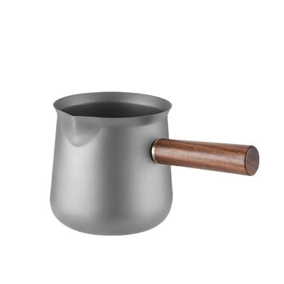 Echeson Pure Titanium Tea Set, Portable Tea Dispenser and Tea Drain Suitable for Outdoor Or Home Use(A)