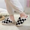 acquo House Slippers Autumn and Winter Comfortable Home Slippers Warm Cotton Slippers Thickened Anti Slip Cotton Slippers Cotton Slippers (Color : C, Size : 6-6.5) view 4