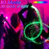 AMeLL Fiber Optic Whip, Rechargeable Fiber Optic Dance Space Whip, Dance Party Lighting Show Flow Toy, 360 Swivel Pixel