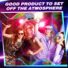 AMeLL Fiber Optic Whip, Rechargeable Fiber Optic Dance Space Whip, Dance Party Lighting Show Flow Toy, 360 Swivel Pixel view 2