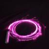 AMeLL LED Fiber Optic Whip, 360 Swivel Dance Space Whip, Dance Space Whip 4 Glowing Modes, 7 Colors, 30 Lighting Effect for (Color : Purple) view 1