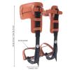 EurHomePlus Tree Climbing Spikes Set,Tree Climbing Gear with Adjustable Climbing Belt, Tree Climbing Tool Non-Slip Pedal, Adjustable Climbing Belt and Rope for Indoor and Outdoor Sports view 4