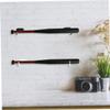BESPORTBLE 4pairs Wall Mount Baseball Bat Rack Display Holder for Softball and Tennis Bats Space-Saving Design for Sports Memorabilia Black view 3