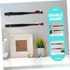 BESPORTBLE 4pairs Wall Mount Baseball Bat Rack Display Holder for Softball and Tennis Bats Space-Saving Design for Sports Memorabilia Black view 4
