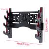 YCJvex Wall Mount Sword Holder - 4 Tier Velvet Padded Katana Stand Samurai Rack Samurai Sword Display Rack Wand Wakizashi Sword Stand Zoro Animation Sword Display (Dragon 4-Tier) view 2