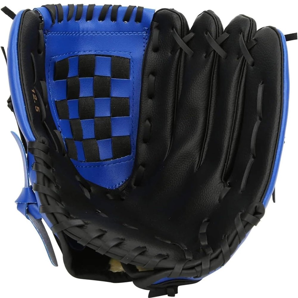 Baseball Glove 10.5/11.5/12.5 Inch Pu Baseball Glove Baseball Softball Training Gloves Baseball Glove for Beginner (12.5inch)