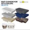 Oceansouth Seat Cushions for Yeti Coolers (Press Stud Fittings) (Blue, YETI 75) Camping yeti seat Cushion Handle Beach Chair ice Box chests and Coolers Foam Cooler Boat Seats view 2