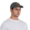 Funny BBQ Smoker Dad Grilling Smoke Hat Vintage Washed Distressed Cotton Dad Hat Baseball Cap Adjustable Polo Trucker Unisex Style Headwear Black view 2
