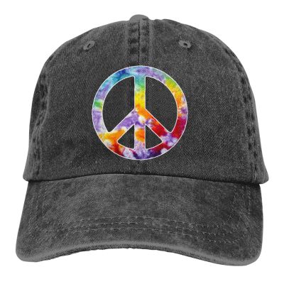 Coexist Peace Symbol Hat Vintage Washed Distressed Cotton Dad Hat Baseball Cap Adjustable Polo Trucker Unisex Style Headwear Black