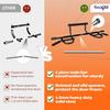 Yes4All Pull Up Bar for Doorway & Ab Straps, Solid 1 Piece Main Bar Construction, Multi Grips Pullup Bar for Home Gym Workout, Pull Up Bar Door Frame view 3