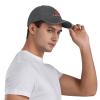 Canadian Maple Leaf Hat Vintage Washed Distressed Cotton Dad Hat Baseball Cap Adjustable Polo Trucker Unisex Style Headwear Black view 4
