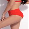 Beautikini Period Swimwear Bikini Menstrual Swim Bottoms Leakproof Bathing Suits for Teens Girl(Bittersweet Small) view 2