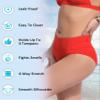 Beautikini Period Swimwear Bikini Menstrual Swim Bottoms Leakproof Bathing Suits for Teens Girl(Bittersweet Small) view 4