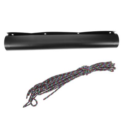 Happyyami 1 Set of Utility Sled Deer Dragging Sled Pull Sled Plastic Haunting Deer Sled Outdoor Deer Sled Black