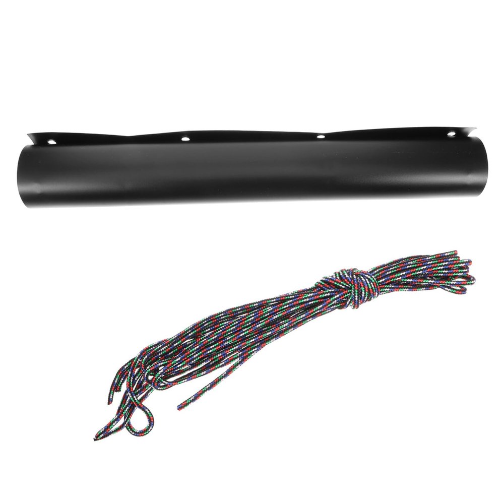 Happyyami 1 Set of Utility Sled Deer Dragging Sled Pull Sled Plastic Haunting Deer Sled Outdoor Deer Sled Black