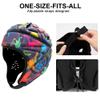 GOHASPW Rugby Helmet Youth Kids Flag Football Headgear Soft Shell Adult Head Helmet(Printed) view 2