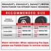 PICKLETECH Pickleball Paddle Protection Tape - Pickleball Paddle Edge Guard Tape - Racket Edge Protection Tape -Fit Perfectly Curved Edge -AMA Patterns Blue Gray view 2