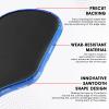 PICKLETECH Pickleball Paddle Protection Tape - Pickleball Paddle Edge Guard Tape - Racket Edge Protection Tape -Fit Perfectly Curved Edge -AMA Patterns Blue Gray view 3