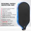 PICKLETECH Pickleball Paddle Protection Tape - Pickleball Paddle Edge Guard Tape - Racket Edge Protection Tape -Fit Perfectly Curved Edge -AMA Patterns Blue Gray view 4