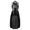 SAEKODIVE Multy Fins - Adjustable Quick-Release Heel Straps - Scuba Diving and Snorkeling Gear for Adults (S, Black) view 2