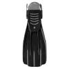 SAEKODIVE Multy Fins - Adjustable Quick-Release Heel Straps - Scuba Diving and Snorkeling Gear for Adults (S, Black) view 3
