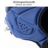 GOHASPW Rugby Helmet Football Headguard Black Soft Shell Helmet Soccer Headgear view 4