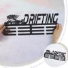 SUPERDANT Medal Holder Display Hanger Sturdy Black Metal Wall Mount Hanger Rack Frame Drifting Sports Medal Display for Awards Ribbon Cheer Athlete view 3