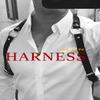 Maeaccx Men's Leather Body Harness, Punk Chest Strap, Black Adjustable Harness Belt Fashion Accessory view 2