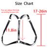 Maeaccx Men's Leather Body Harness, Punk Chest Strap, Black Adjustable Harness Belt Fashion Accessory view 4