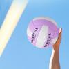 ABAJI Volleyball Purple Official Size Thicker PU Waterproof Anti-Explosion Design Youth Boys Girls Training Practice Indoor Outdoor Beach Pool Play view 4