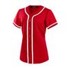 EALER BJW80 Series Women's Baseball Jersey Softball Jersey Button Down Shirts view 1