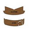 Boat EVA Faux Teak Decking Floor Compatible with 2013 Glastron GT205 Swim Platform Step Pad Boat EVA Foam Teak Deck Flooring Mat view 1