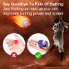 2 Pack Baseball Thumb Guard for Pro Batters, Hitter Training Aid, Thumb Guard Baseball & Softball Baseball Batting Grip Baseball Accessories Baseball Training Equipment Reduce Bat Sting-Blue Color view 3