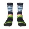 ZISHAK Stadium Football Satdium Field Light Night Men'S Sport Socks,Medium Length For Running Comfortable & Breathable Athletic Socks view 1