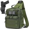 HPDF Tactical Sling Backpack Military Crossbody Bag Pack for Mens One Shoulder Holster Sling Bag 10L view 1