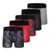 Boys Boxer Briefs Cotton Big Boys Underwear Breathable Soft Mesh Performance Sport Boxers Briefs with Fly 5 Pack 18-20 view 1