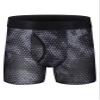 Boys Boxer Briefs Cotton Big Boys Underwear Breathable Soft Mesh Performance Sport Boxers Briefs with Fly 5 Pack 18-20 view 2