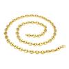 925 Sterling Silver Bean Necklace For Men Women, 14K Yellow Gold 5mm Coffee Bean Chain Necklaces Pig Nose Chains Bracelets Punk Hip Hop Jewelry Handmade Necklace, Coffee Bean Necklace For Women Men, view 1